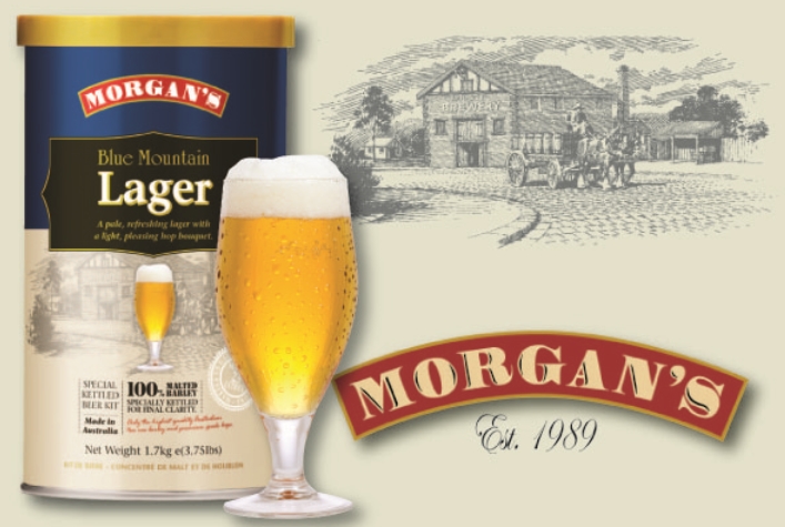 Morgans Blue Mountain Lager UBREW4U